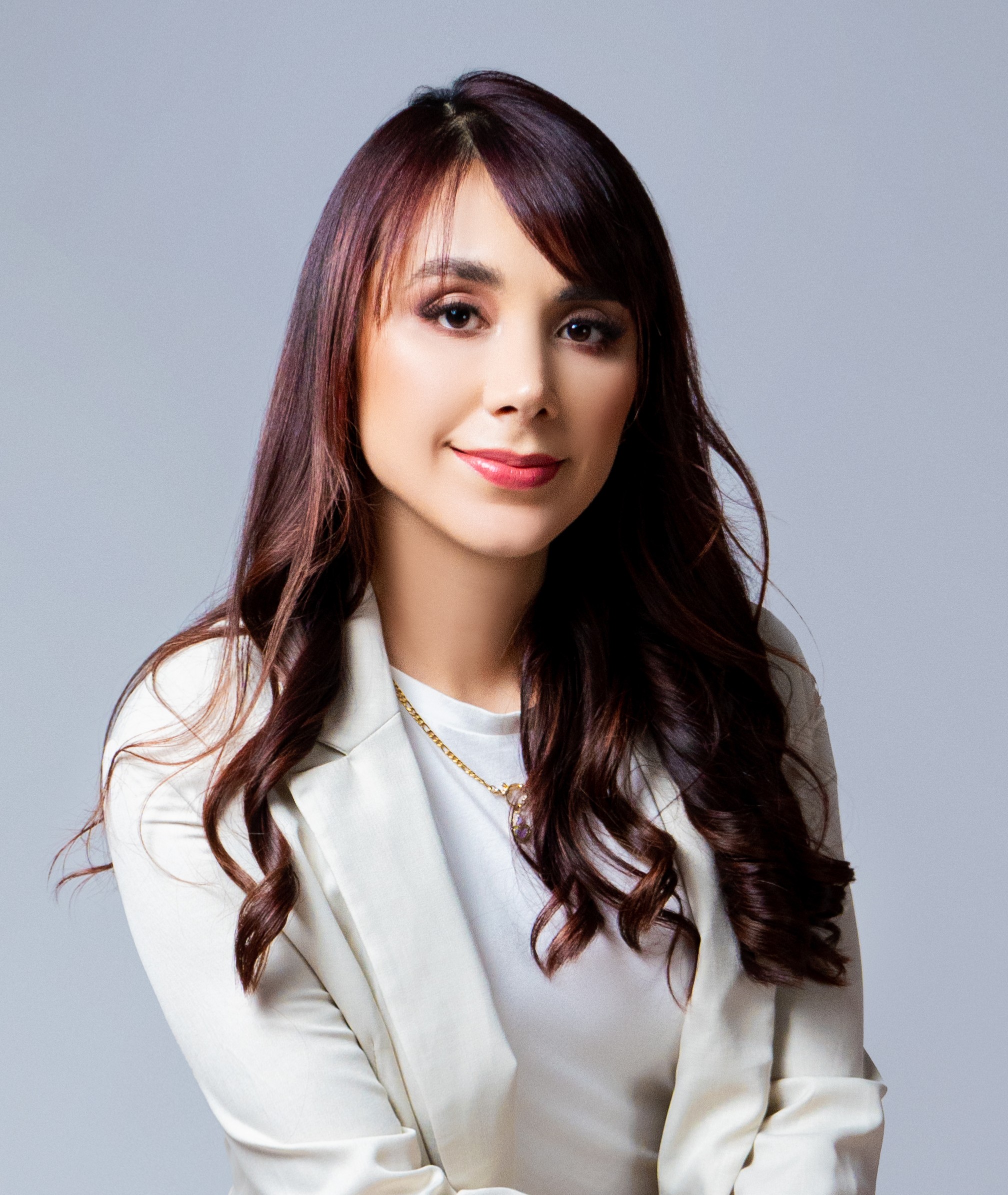 Retrato ilustrado de Cynthia Reynoso
